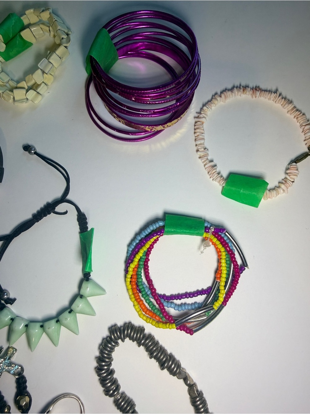 Mixed Jewelry Lot Bundle – Bracelets, Bangles & Ring